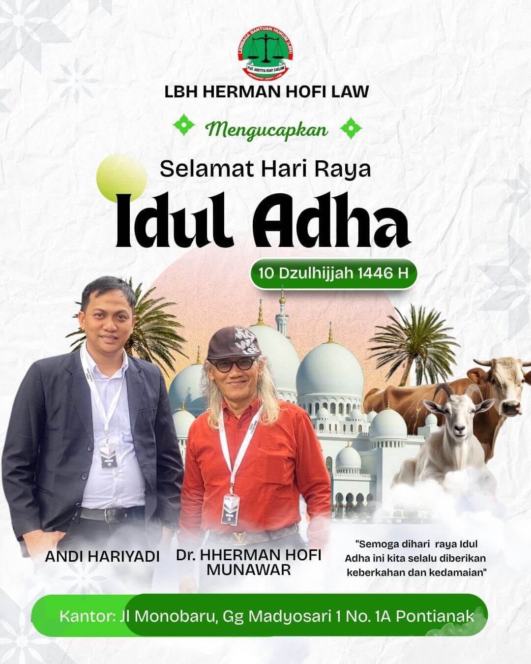 Idul Adha Banner 2025
